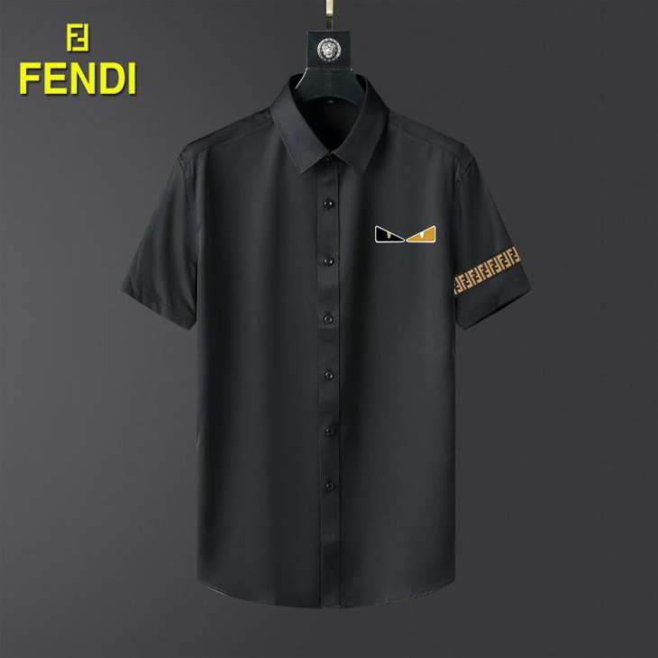 Picture of Fendi Shirts Short _SKUFendiM-3XL12yr9128315